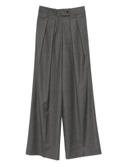 pleated trousers by NINE IN THE MORNING