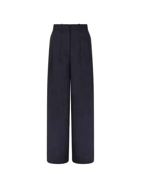 pleated wide-leg trousers by NINE IN THE MORNING