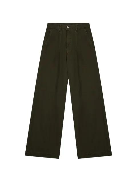 pleated wide-leg trousers by NINE IN THE MORNING