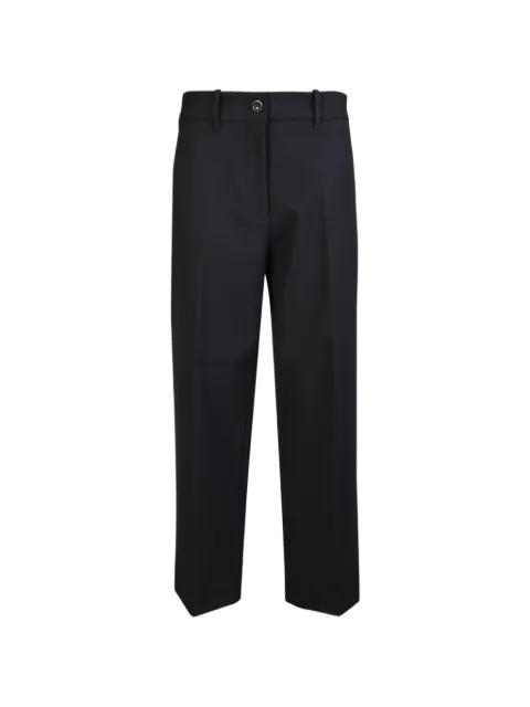 pressed-crease straight-leg trousers by NINE IN THE MORNING