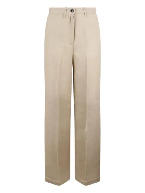 pressed-crease trousers by NINE IN THE MORNING