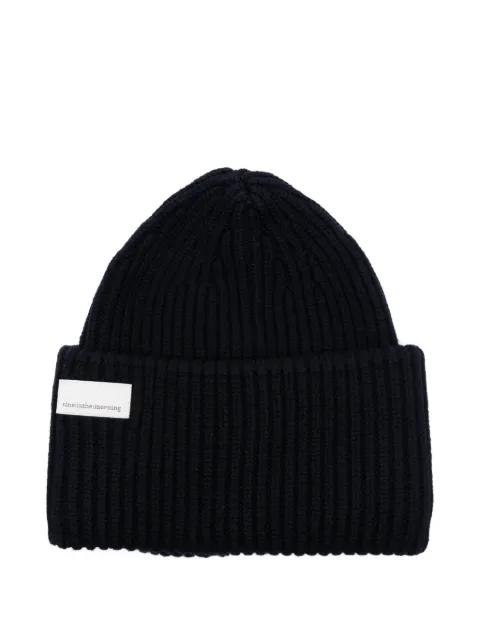 ribbed wool beanie by NINE IN THE MORNING