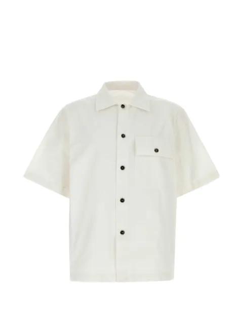 short-sleeve chest-pocket shirt by NINE IN THE MORNING