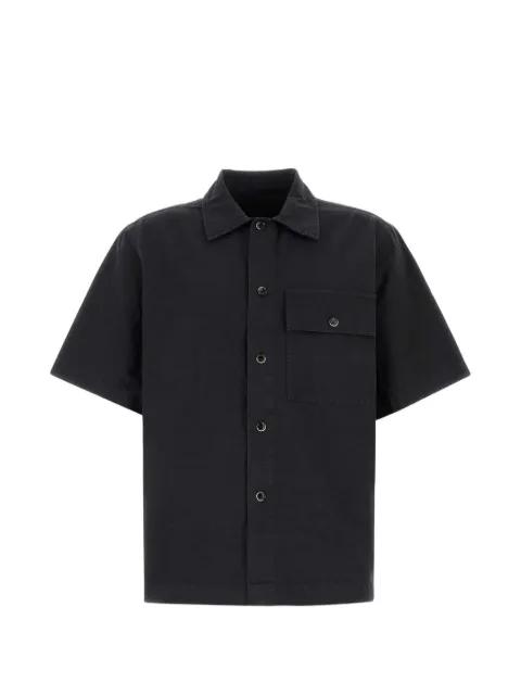 short-sleeve chest-pocket shirt by NINE IN THE MORNING