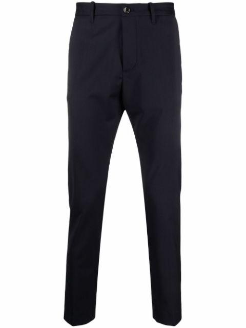 slim-cut chino trousers by NINE IN THE MORNING