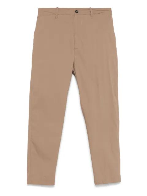 straight-leg chino trousers by NINE IN THE MORNING