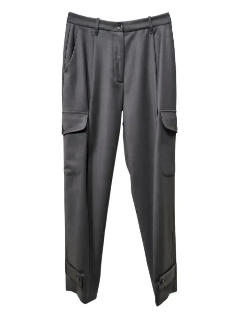 wool cargo trousers by NINE IN THE MORNING