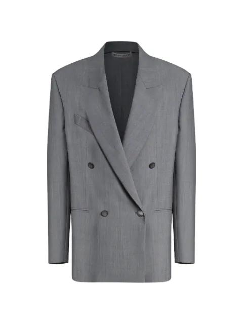 The Woman Submarine double-breasted peaked-lapel blazer by NINEMINUTES