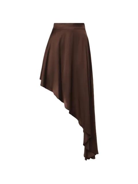 asymmetric high-waisted skirt by NINEMINUTES