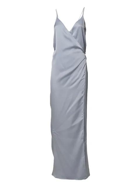 draped slip dress by NINEMINUTES