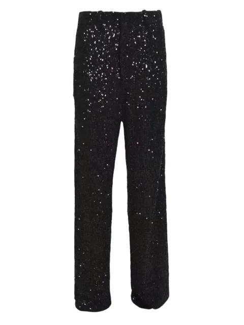 sequin-embellished trousers by NINEMINUTES