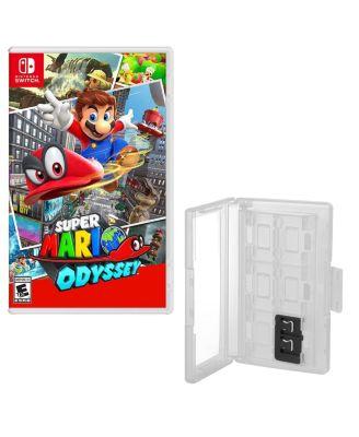 Super Mario Odyssey Game with Game Caddy - Switch by NINTENDO