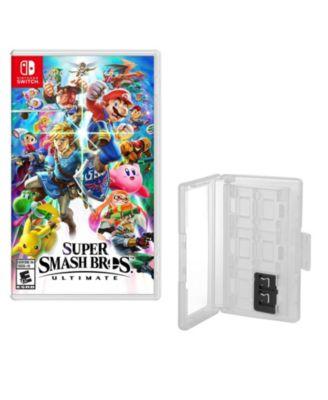 Super Smash Bros Game with Game Caddy - Switch by NINTENDO