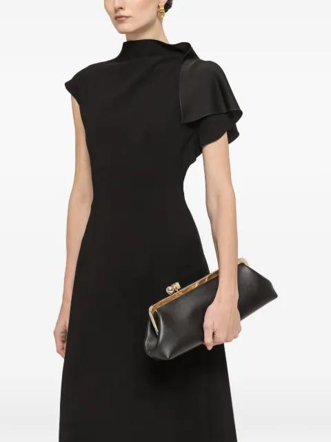 A-line crepe midi dress by NISSA