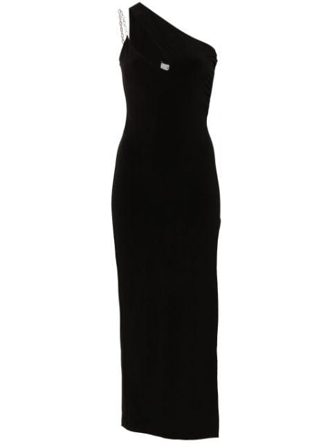 asymmetric-design dress by NISSA