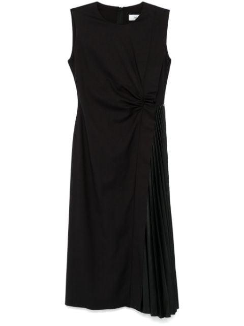 asymmetric midi dress by NISSA