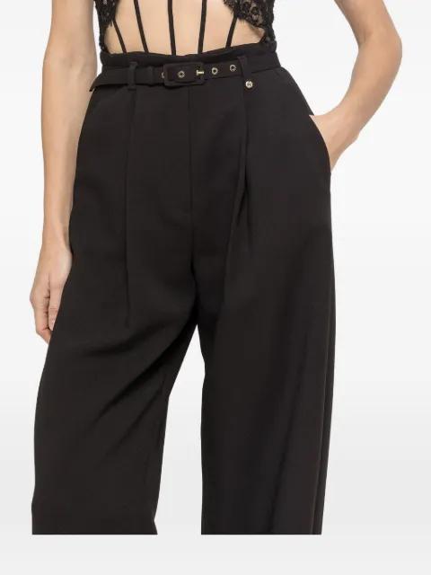 belted high-rise trousers by NISSA