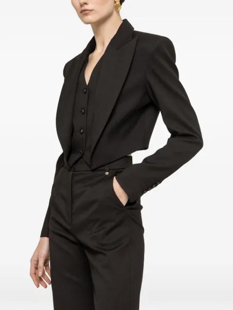cropped blazer by NISSA