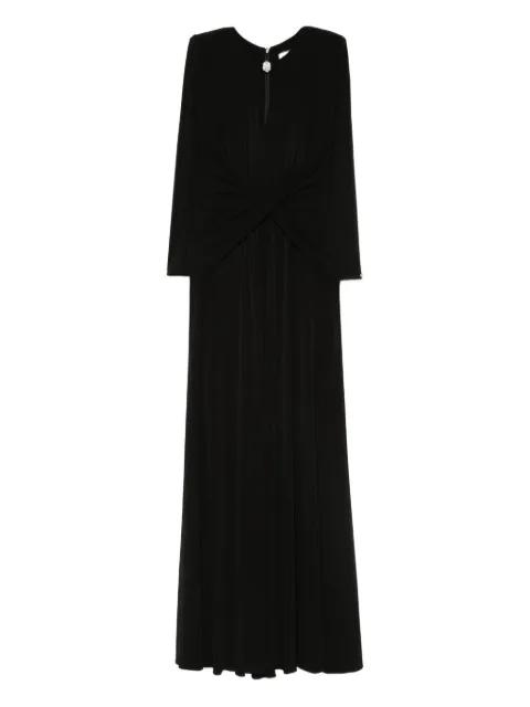 crystal-detail maxi dress by NISSA