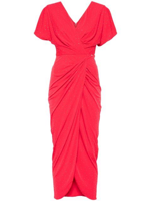 crystal-embellished maxi dress by NISSA