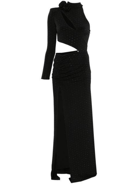 crystal-embellished maxi dress by NISSA