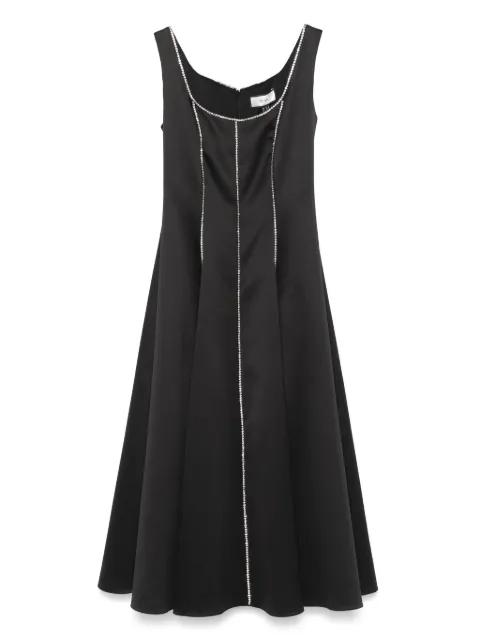 crystal-embellished midi dress by NISSA