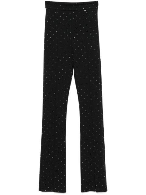 crystal-embellished trousers by NISSA