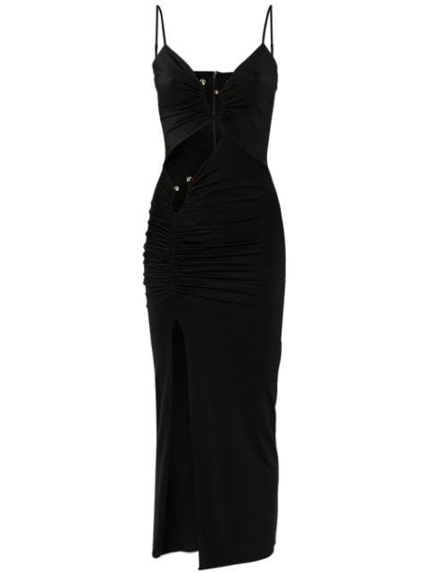 cut-out midi dress by NISSA