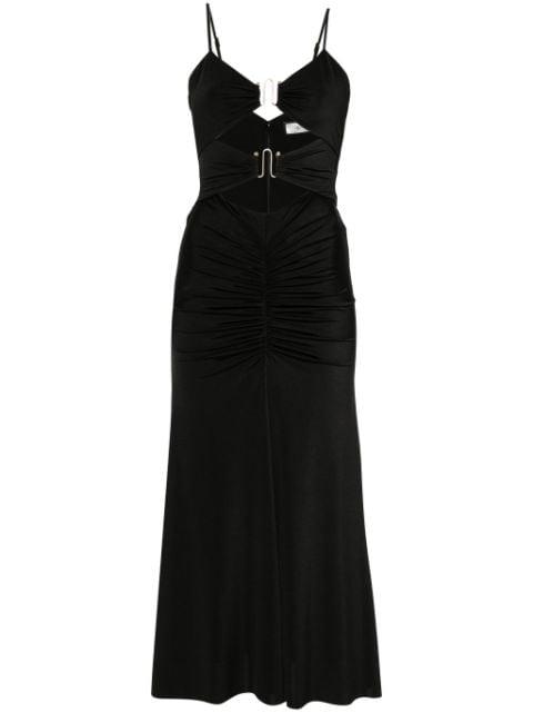 cut-out midi dress by NISSA