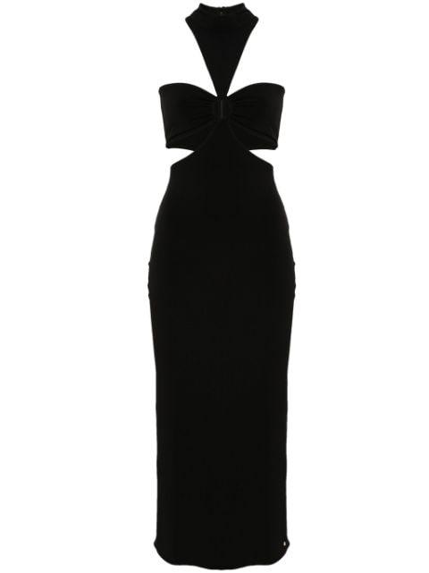 cut-out midi dress by NISSA