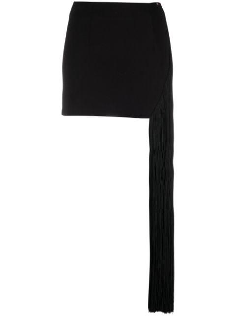 drape-detail miniskirt by NISSA