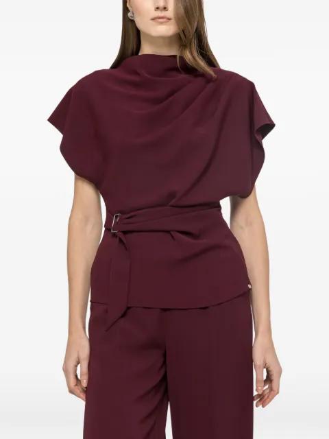 draped top by NISSA