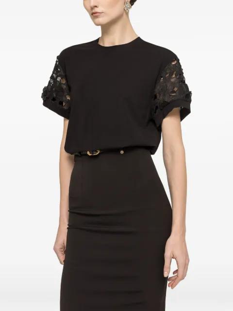 embroidered T-shirt by NISSA