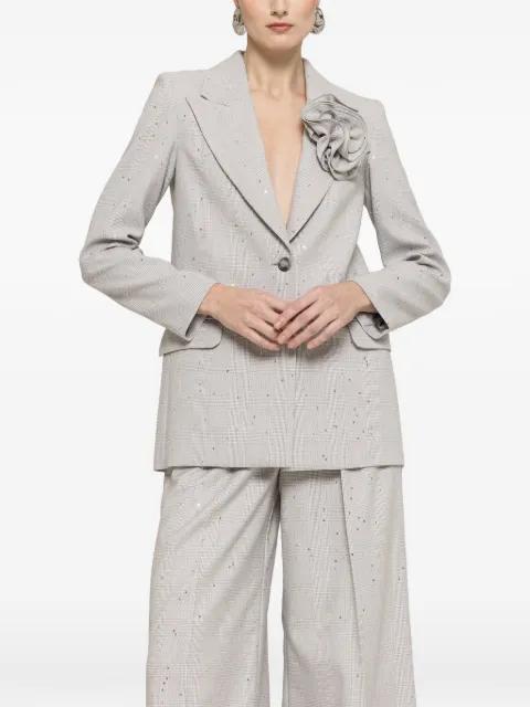 floral detail blazer by NISSA