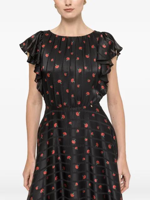 floral-print midi dress by NISSA