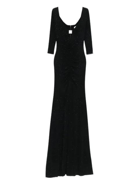 glittered maxi dress by NISSA