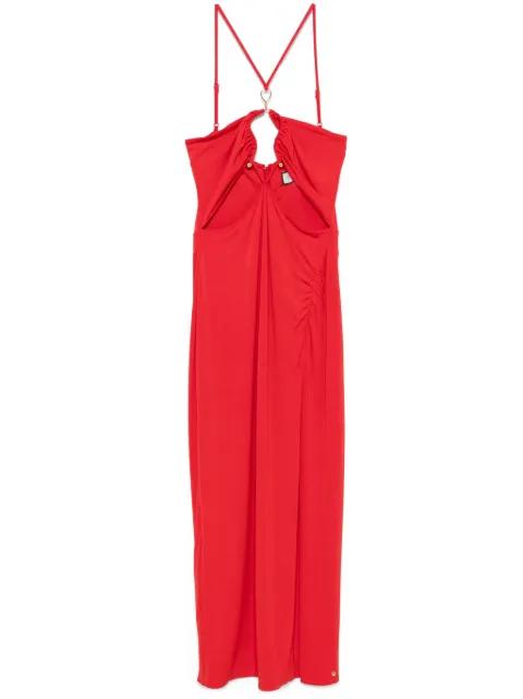 hardware-detailed midi dress by NISSA