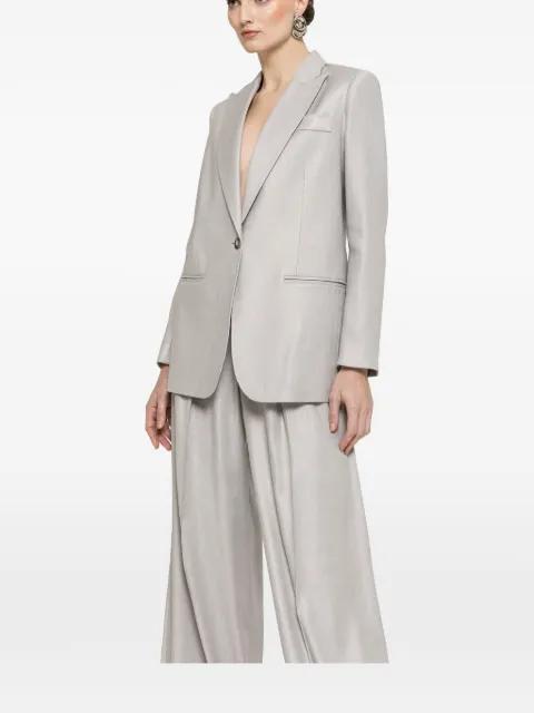 high-rise palazzo pants by NISSA