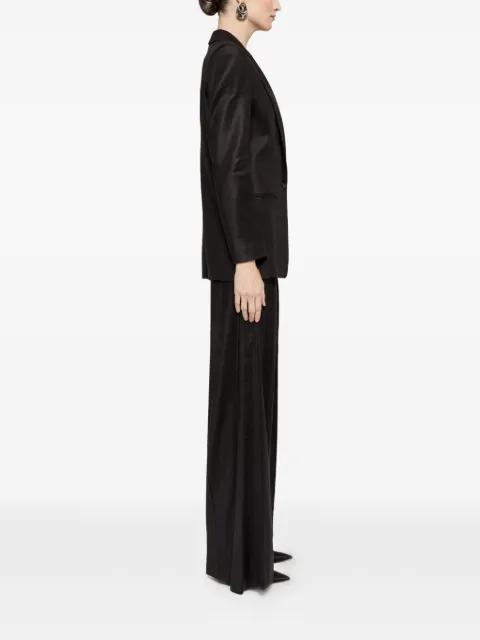 high-rise palazzo pants by NISSA