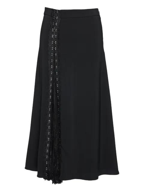 high-waisted midi skirt by NISSA