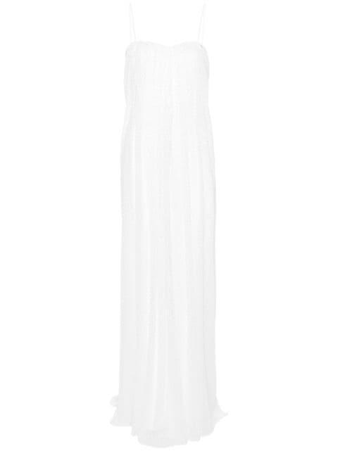 iridescent polka-dot gown by NISSA
