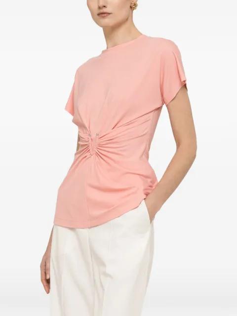 knot-detail T-shirt by NISSA