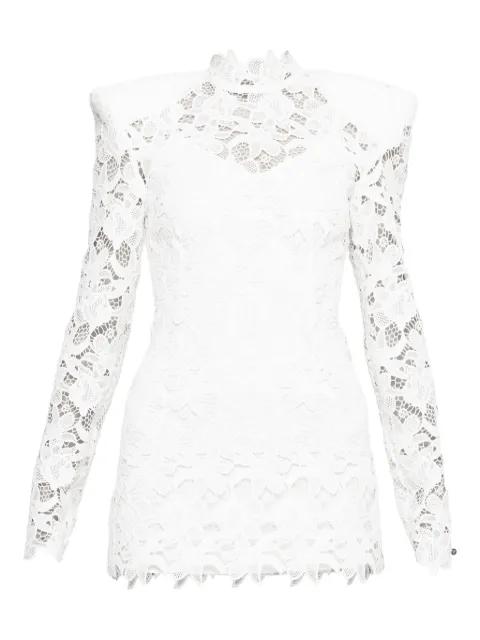 lace long-sleeve dress by NISSA