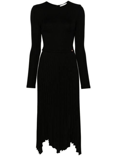 logo-plaque midi dress by NISSA