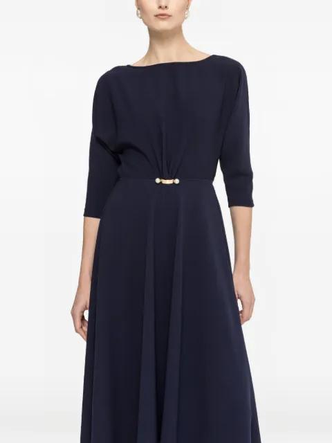 pearl detail midi dress by NISSA