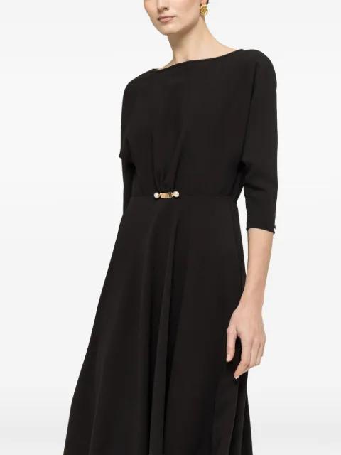 pearl detail midi dress by NISSA