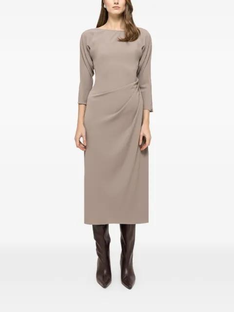 pleat midi dress by NISSA