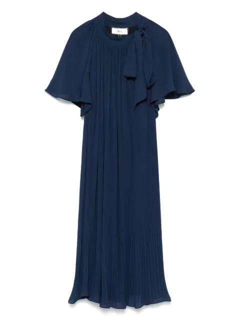 plissé midi dress by NISSA