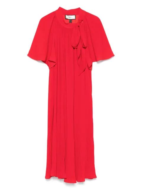 plissé midi dress by NISSA