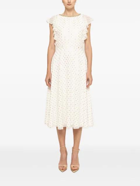 polka-dot midi dress by NISSA